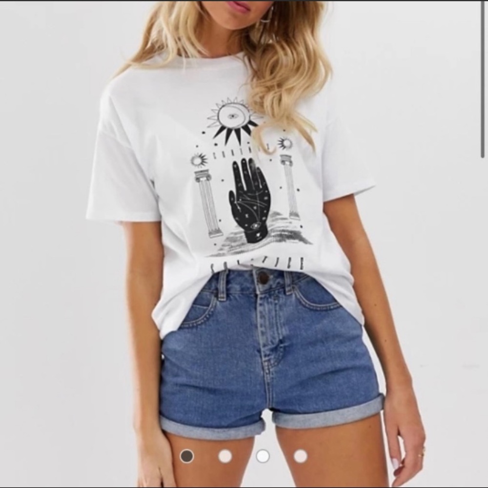 NWOT ASOS Oversised T with Solstice print